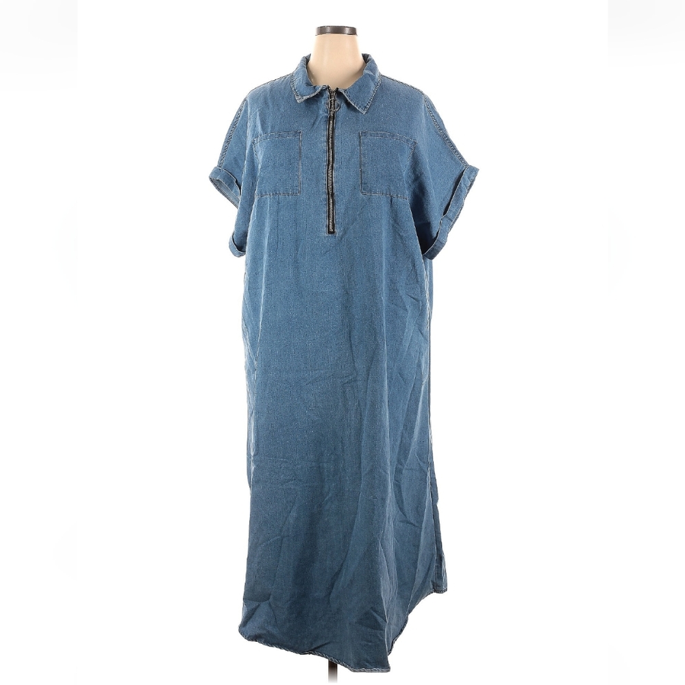 Denim Maxi Dress